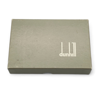 dunhill London Leather Key Case 6 Rings Black w/ Box & Dust Bag