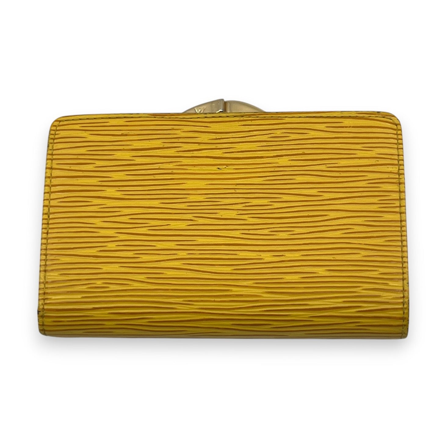 Louis Vuitton Epi Porto Monet Billet Viennois Compact Wallet in Yellow