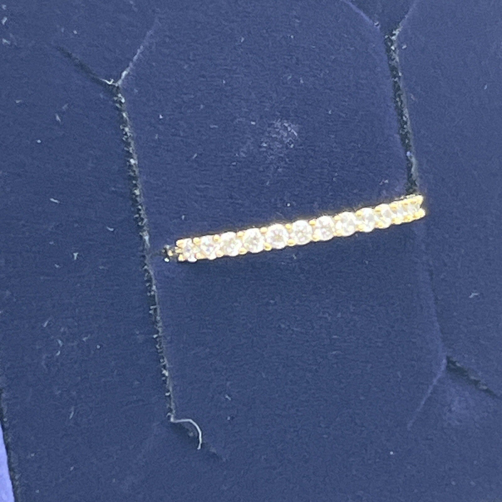 Swarovski Rhinestone Ring Thin Size 5.5 w/Box