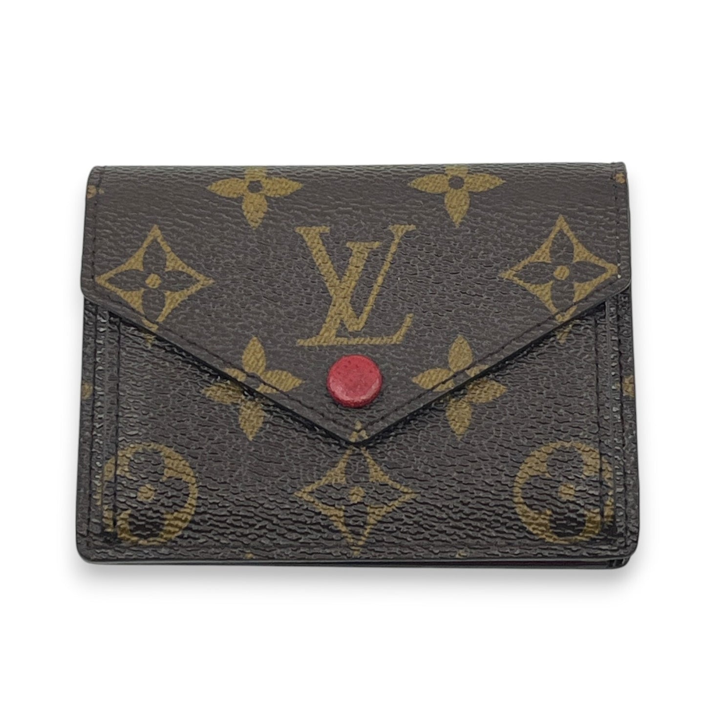 Louis Vuitton Monogram Portefeuille Marie Bifold Wallet Red M93802
