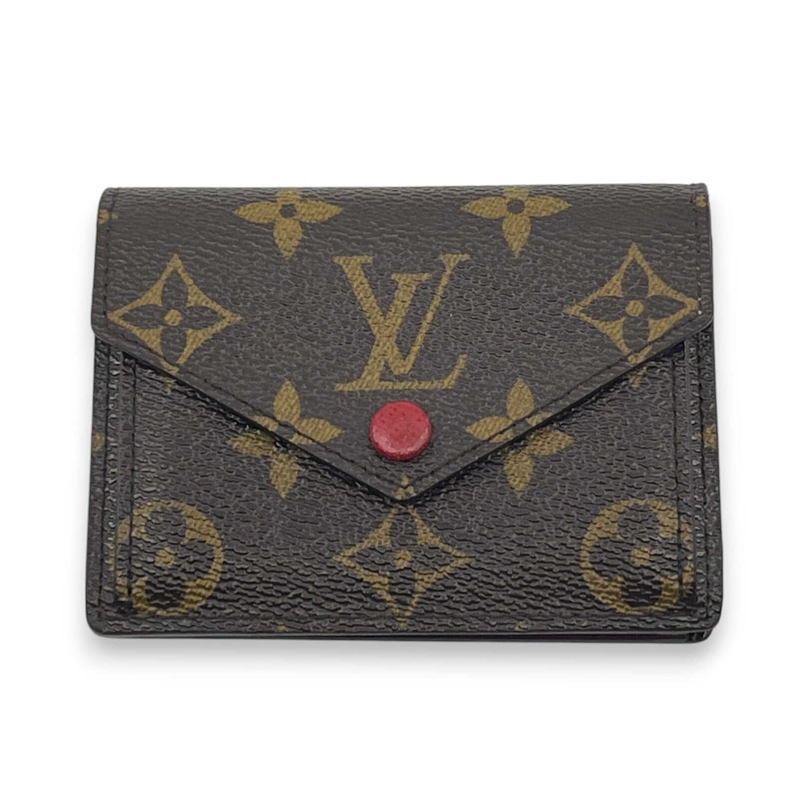 Louis Vuitton Monogram Portefeuille Marie Bifold Wallet Red M93802