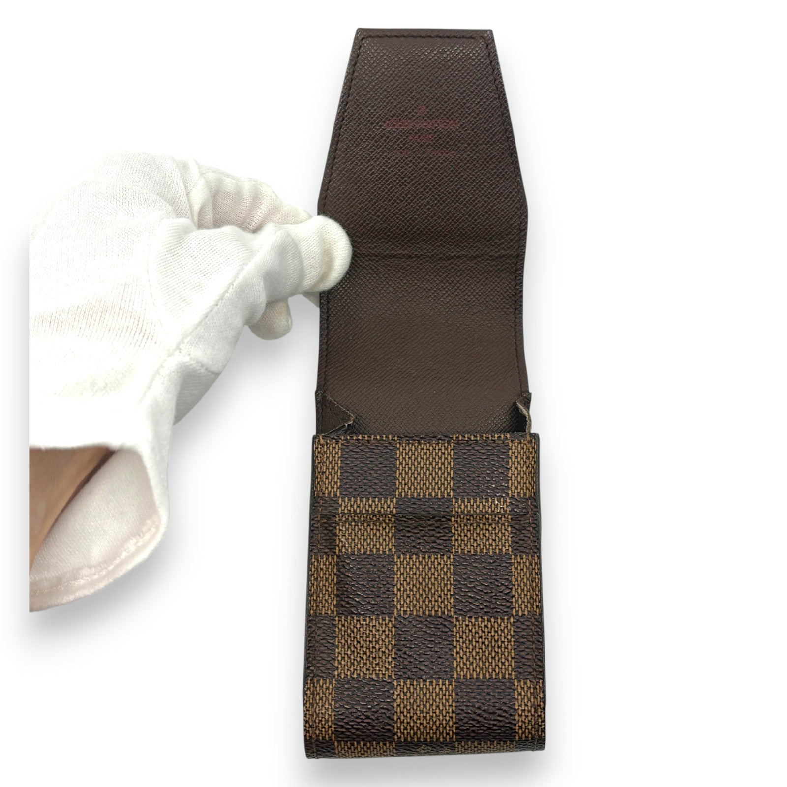 Louis Vuitton Damier Etui Cigarette Case Brown