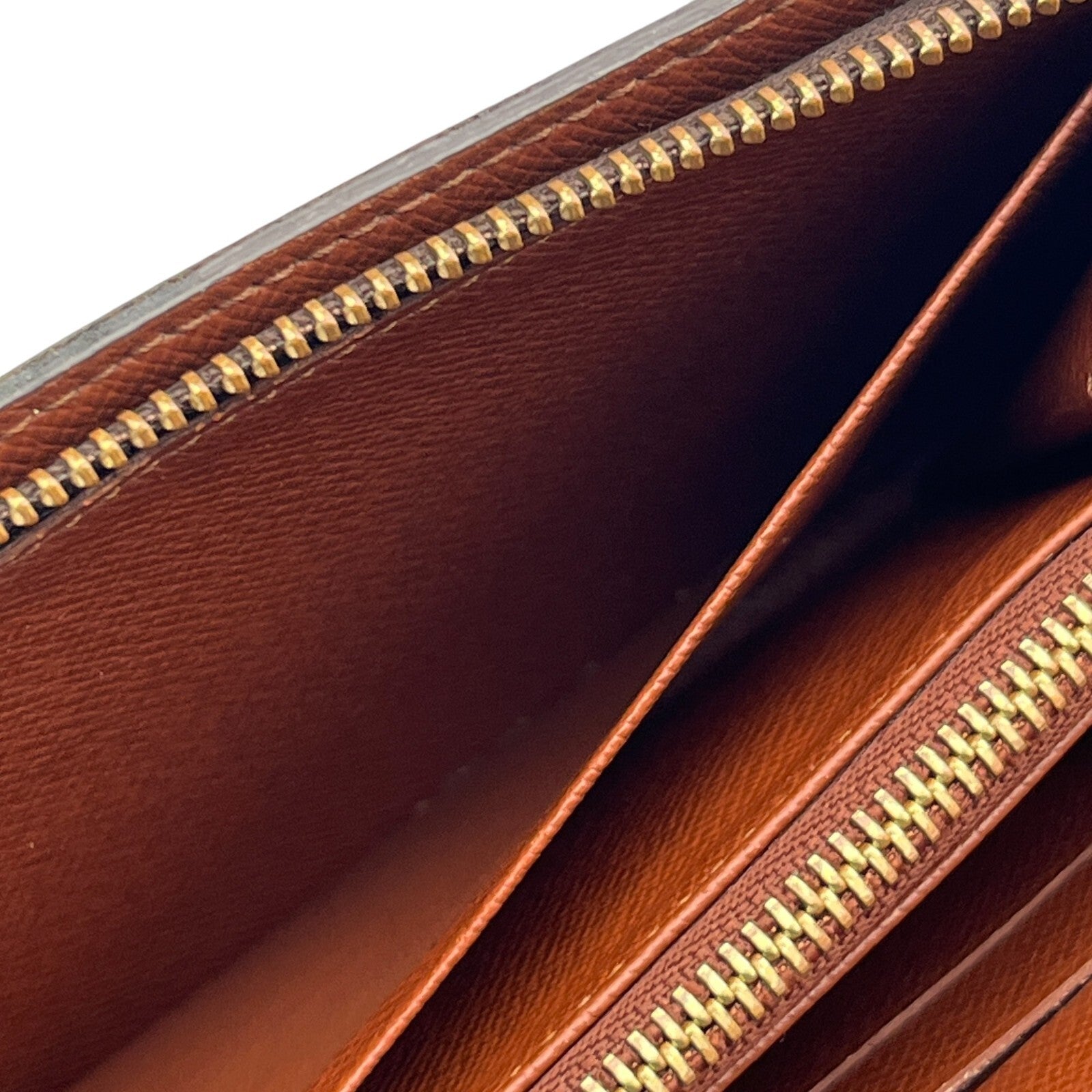 Louis Vuitton Monogram Porte Monnaie Zip Long Wallet