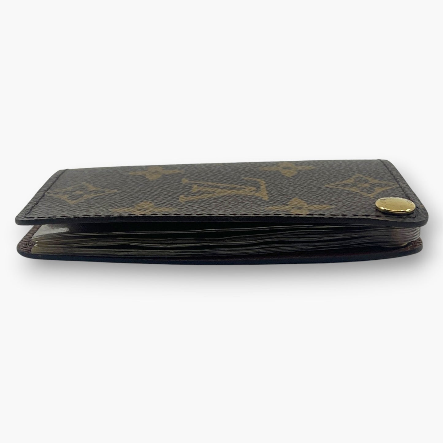 Louis Vuitton Monogram Card Case Wallet Bifold Made in France