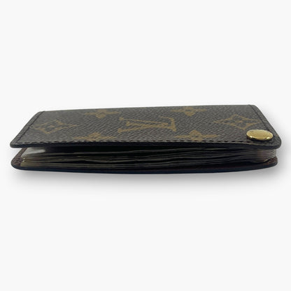 Louis Vuitton Monogram Card Case Wallet Bifold Made in France
