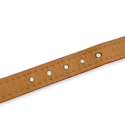 Louis Vuitton Monogram Vernis Triple Tour Bracelet Red