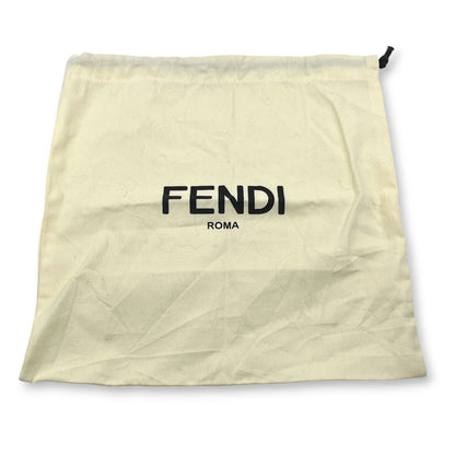 Fendi Strap You Mini Short Fur Bag Strap Black w/ Dust Bag