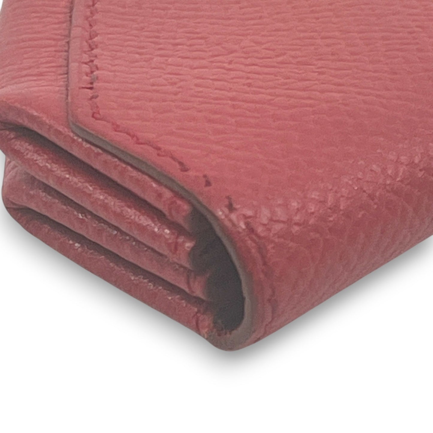 Hermes Le 24 Coin Purse in Red Epsom Leather with Gold Tone Hardware