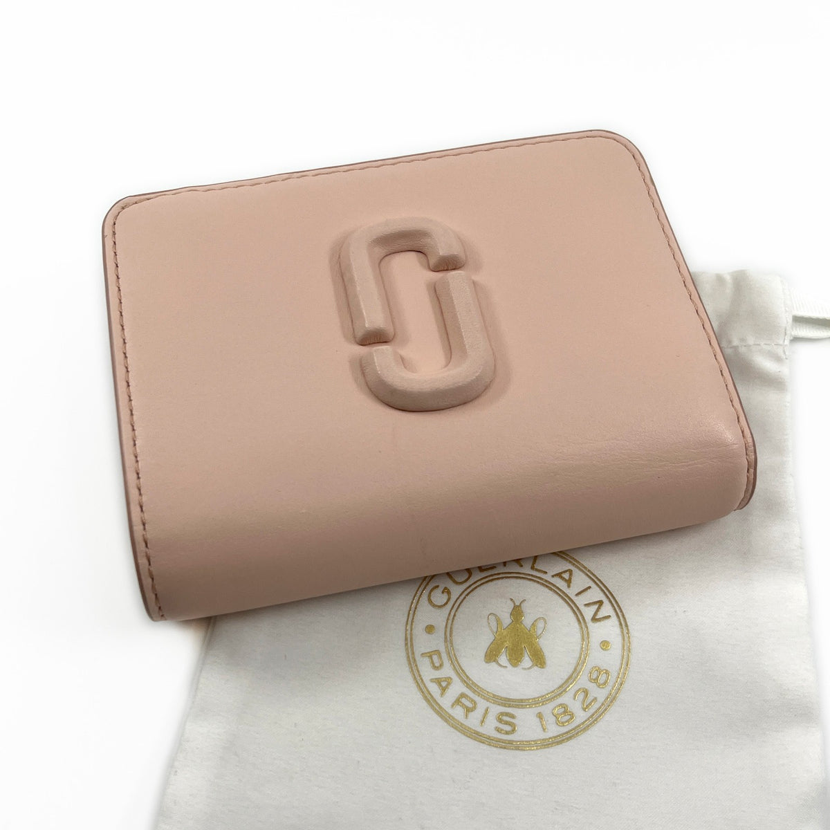Marc Jacobs Snapshot Compact Bi-fold Wallet Pink Leather 2S4SMP