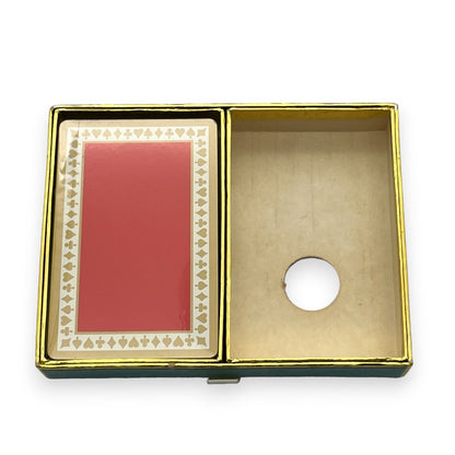 Tiffany & Co. Double Deck Playing Cards In Velvet Box Blue and Red