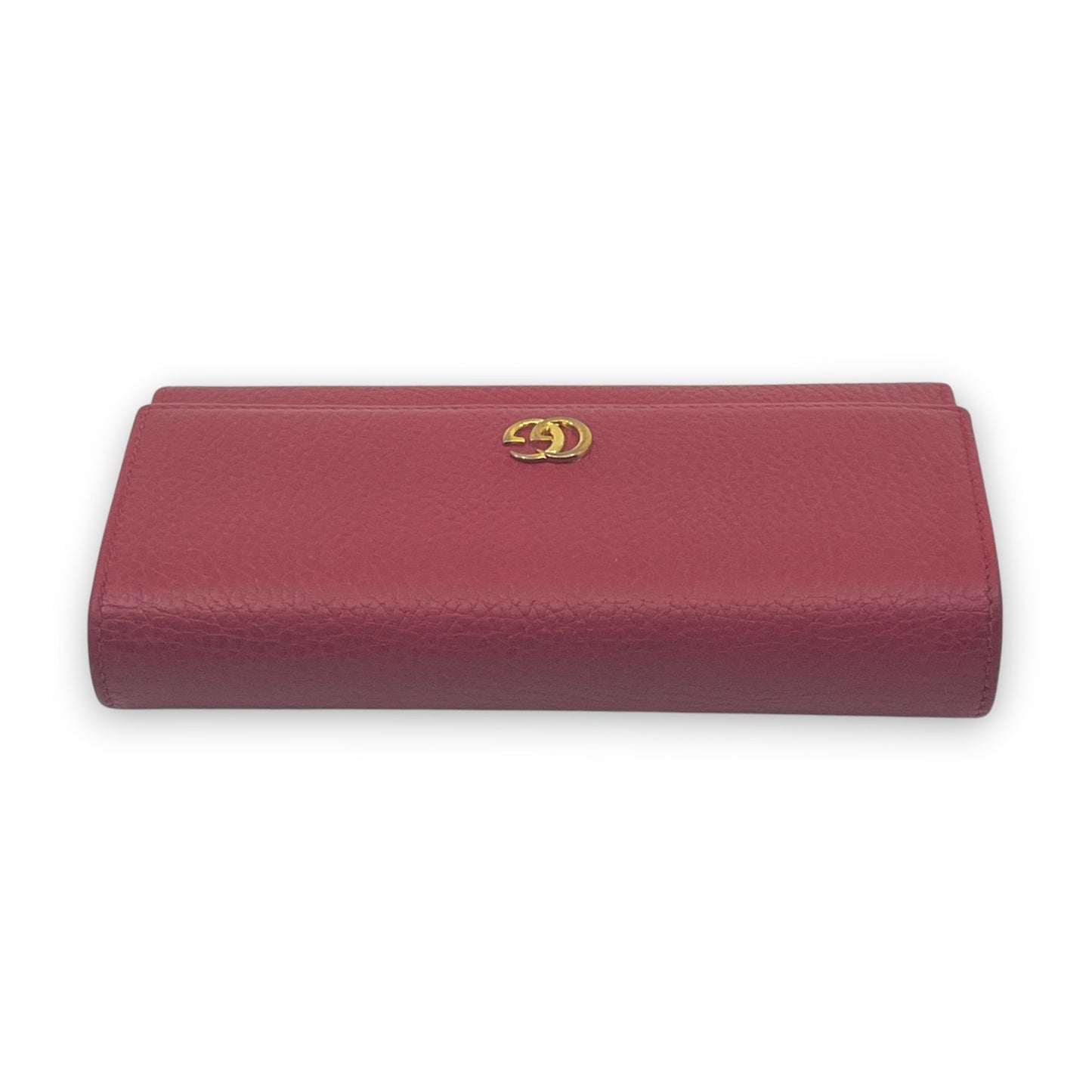 Gucci GG Marmont Continental Wallet in Red Leather