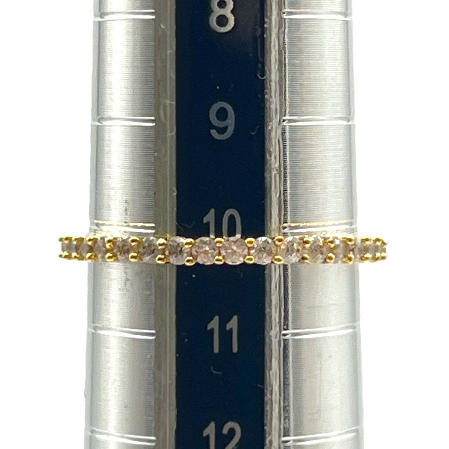 Swarovski Rhinestone Ring Thin Size 5.5 w/Box