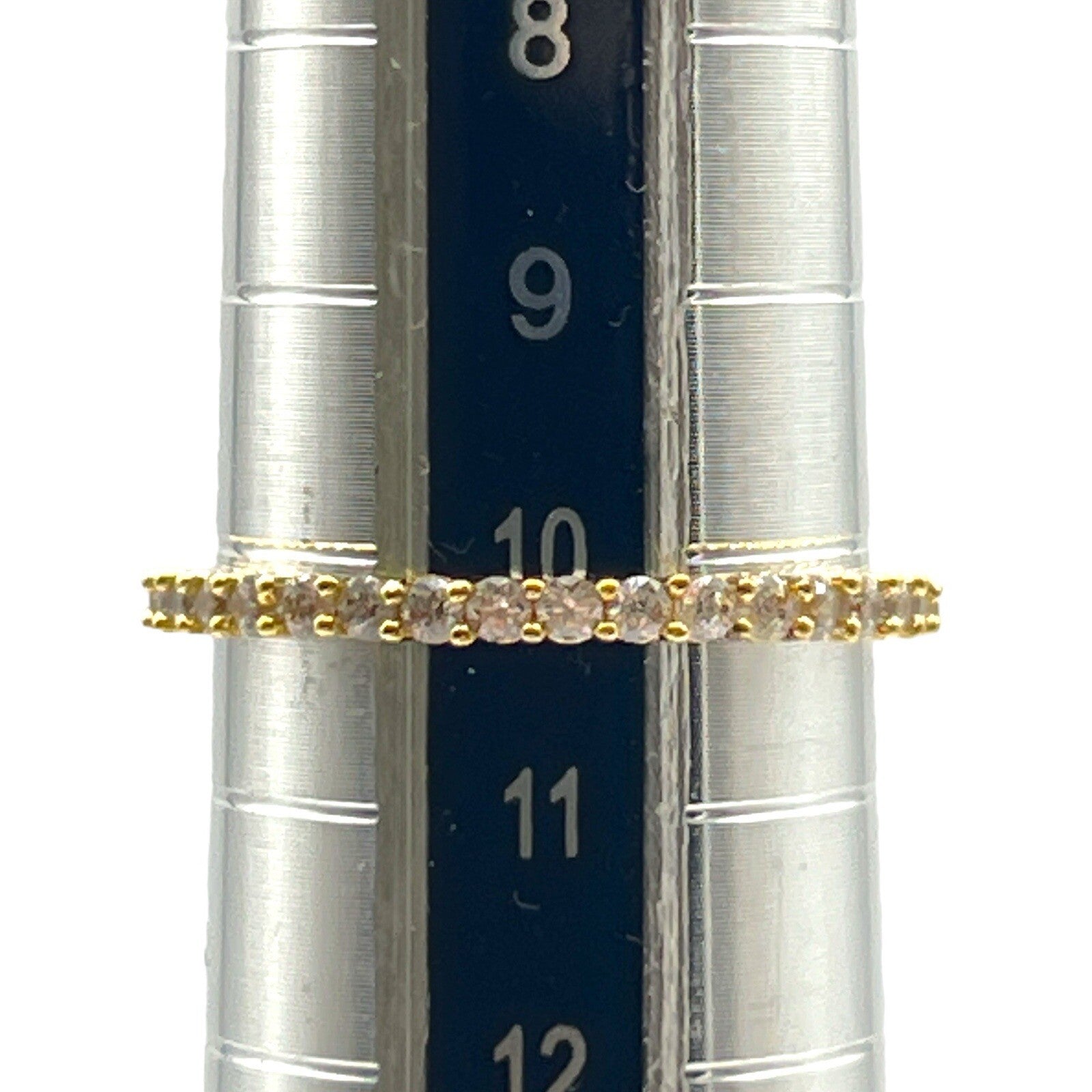 Swarovski Rhinestone Ring Thin Size 5.5 w/Box