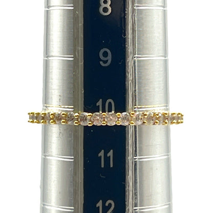 Swarovski Rhinestone Ring Thin Size 5.5 w/Box