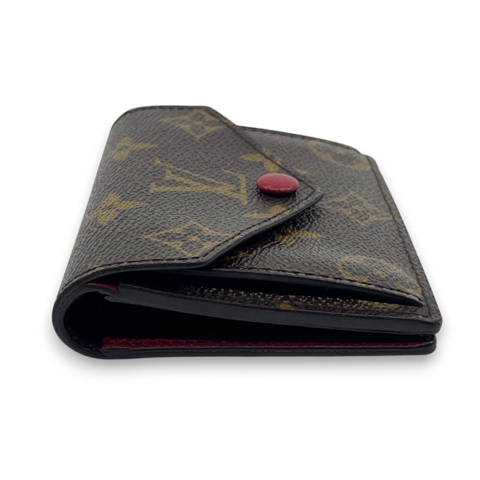 Louis Vuitton Monogram Portefeuille Marie Bifold Wallet Red M93802