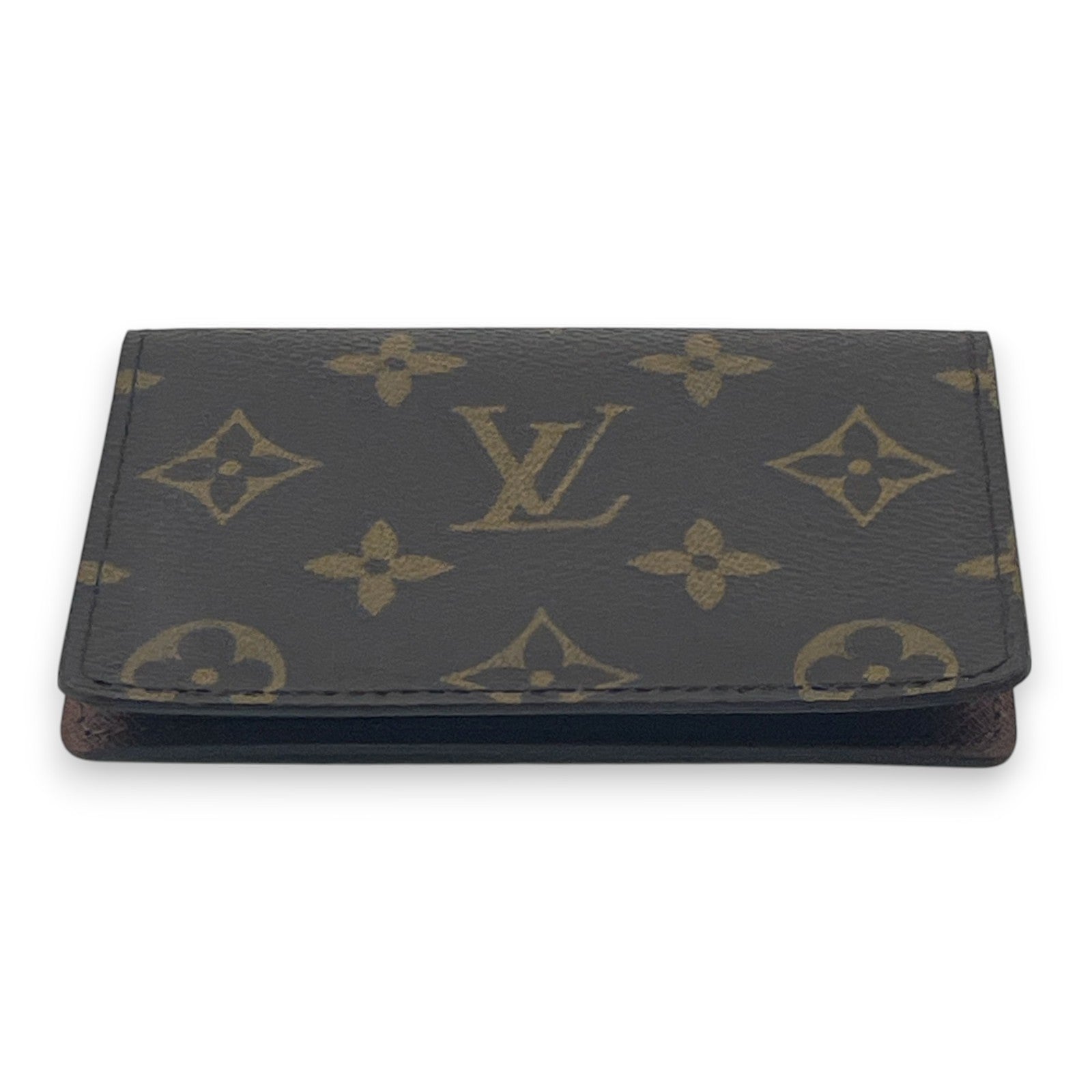Louis Vuitton Monogram Port 2 Cartes Verticales Card Holder Wallet