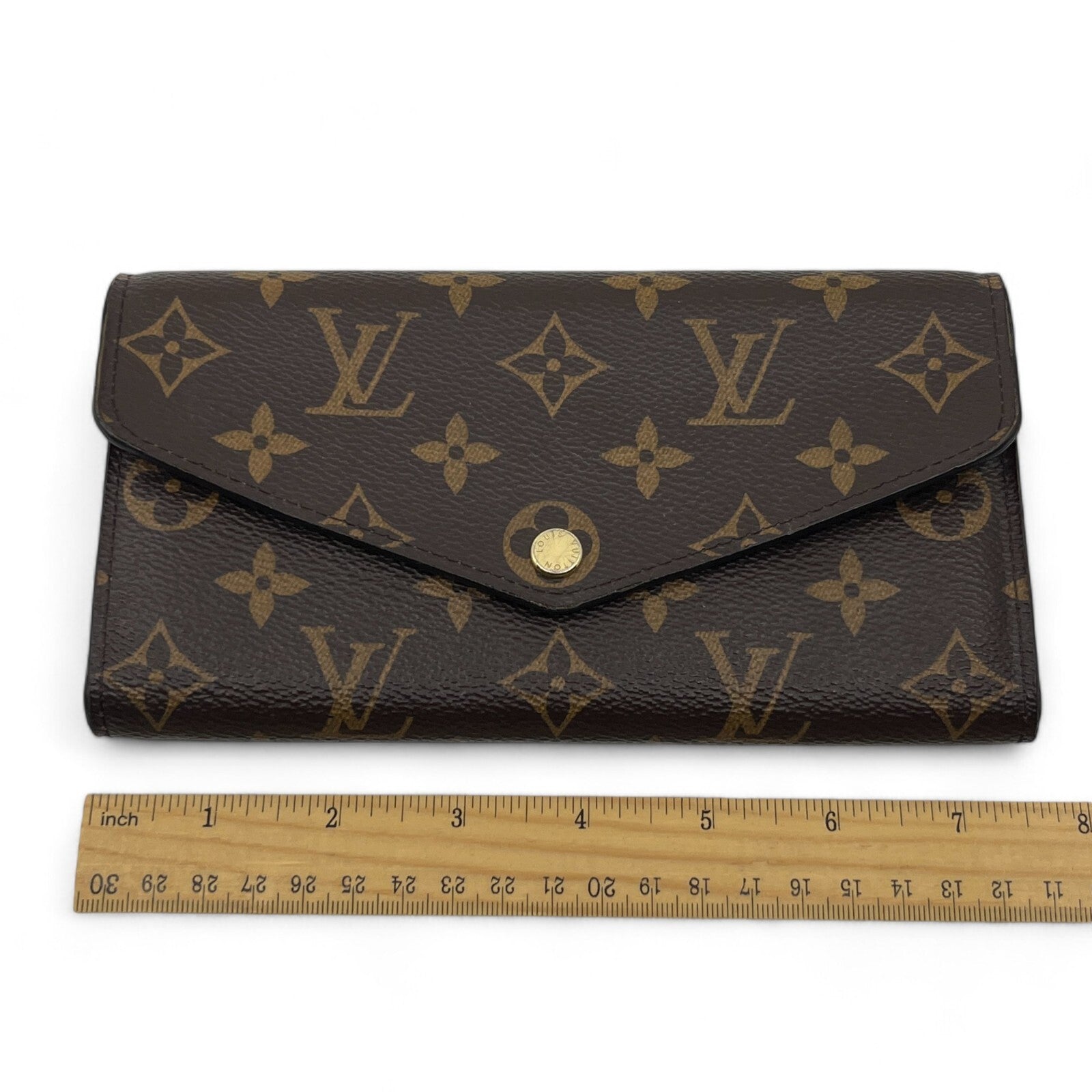 Louis Vuitton Monogram Portefeuille Sarah Long Wallet M62234