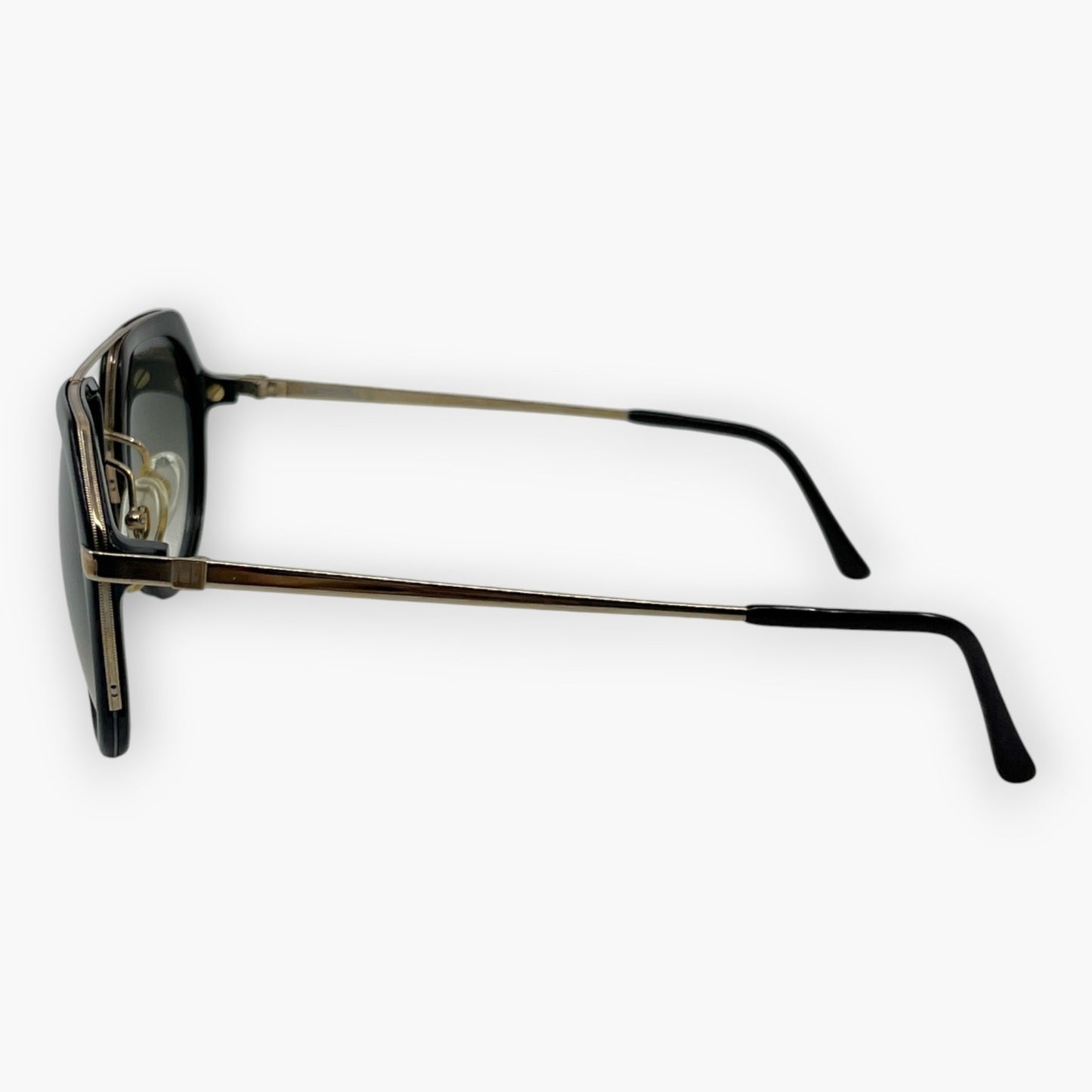 dunhill Black Sunglasses 6084 Made in Germany w/ Case & Box