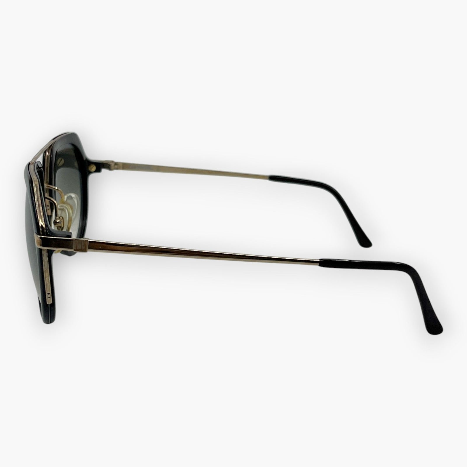 dunhill Black Sunglasses 6084 Made in Germany w/ Case & Box