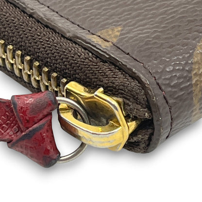 Louis Vuitton Monogram Portefeuille Clemence Zip-Around Wallet