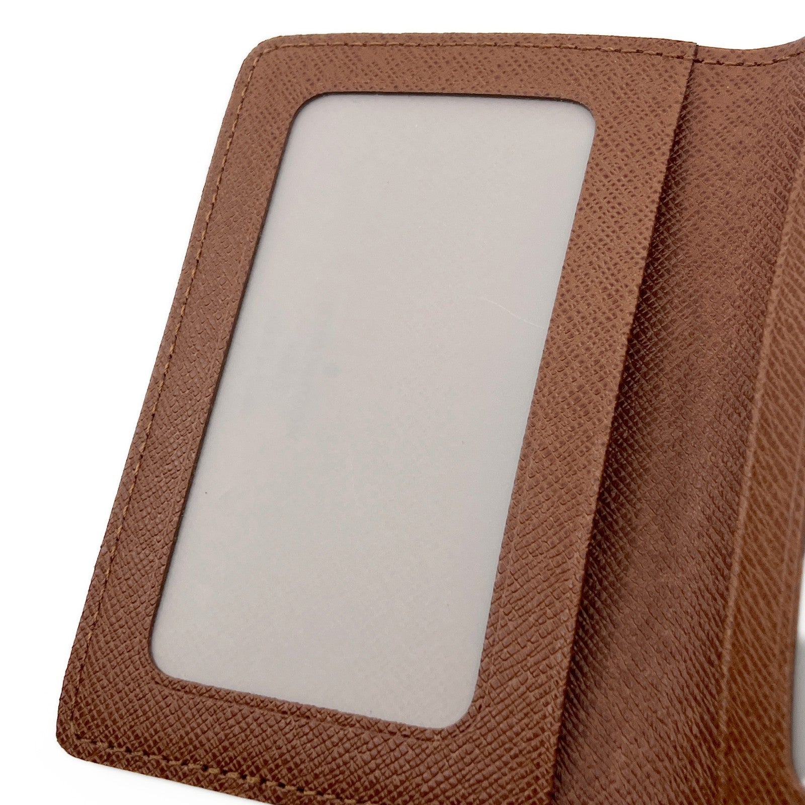 Louis Vuitton Monogram Port 2 Cartes Verticales Card Holder Wallet