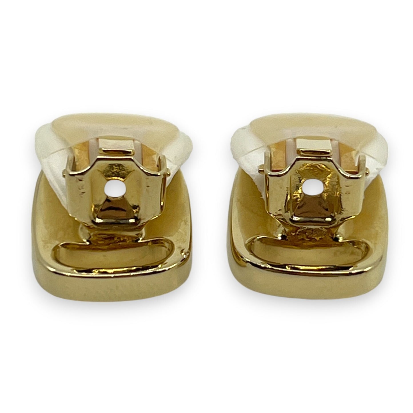 Salvatore Ferragamo Earrings and Ballet Flats Brooch Set w/ Box Dust Bag