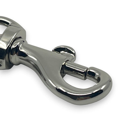 Coach Snowflake Keychain Bag Charm in Silver with Rhinestone