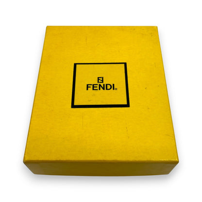 Fendi Zucca  Canvas Leather Bifold Wallet in Brown /w Box