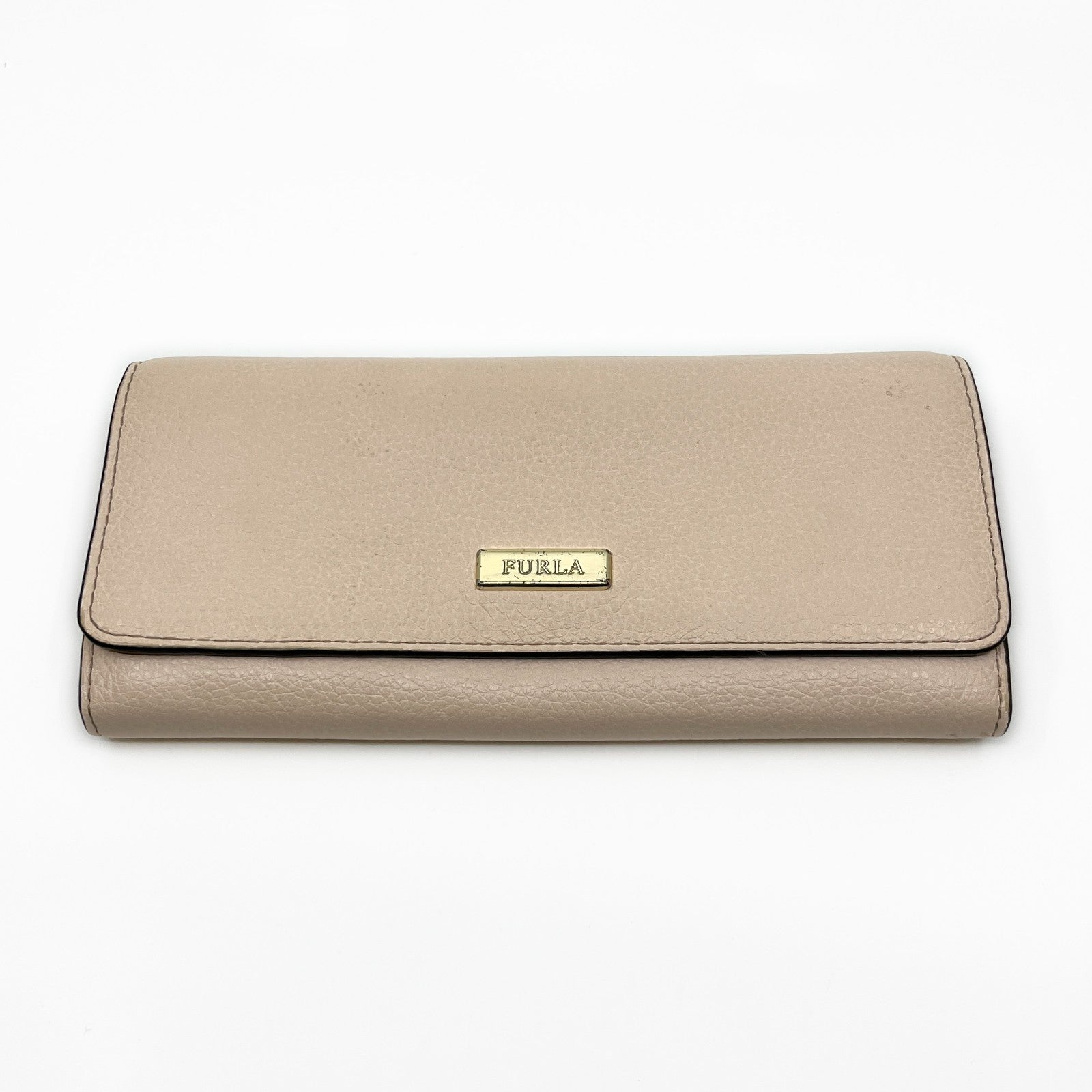 Furla Ritzy Pink Leather Continental Wallet