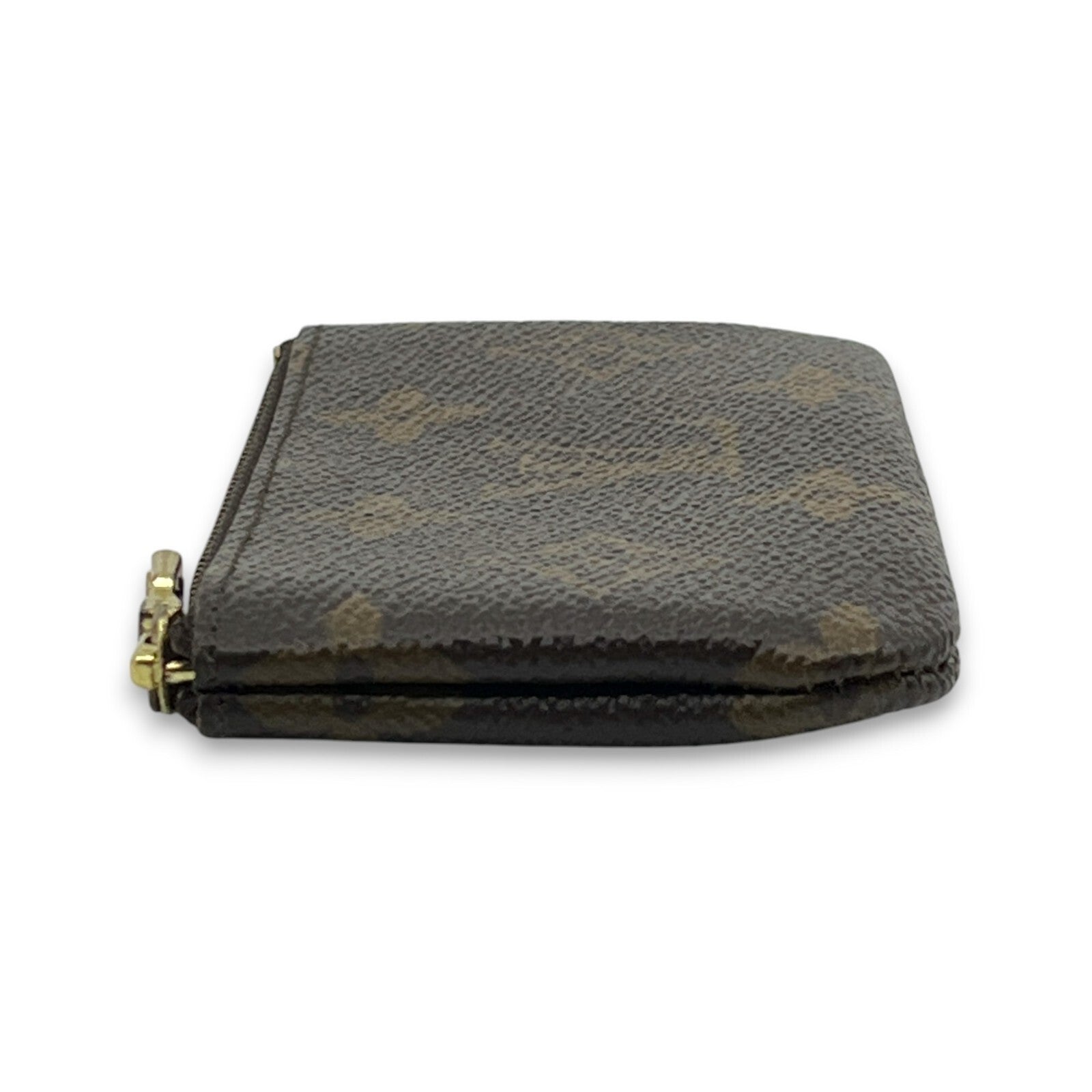 Louis Vuitton Monogram Pochette Cles Coin Purse and Keychain