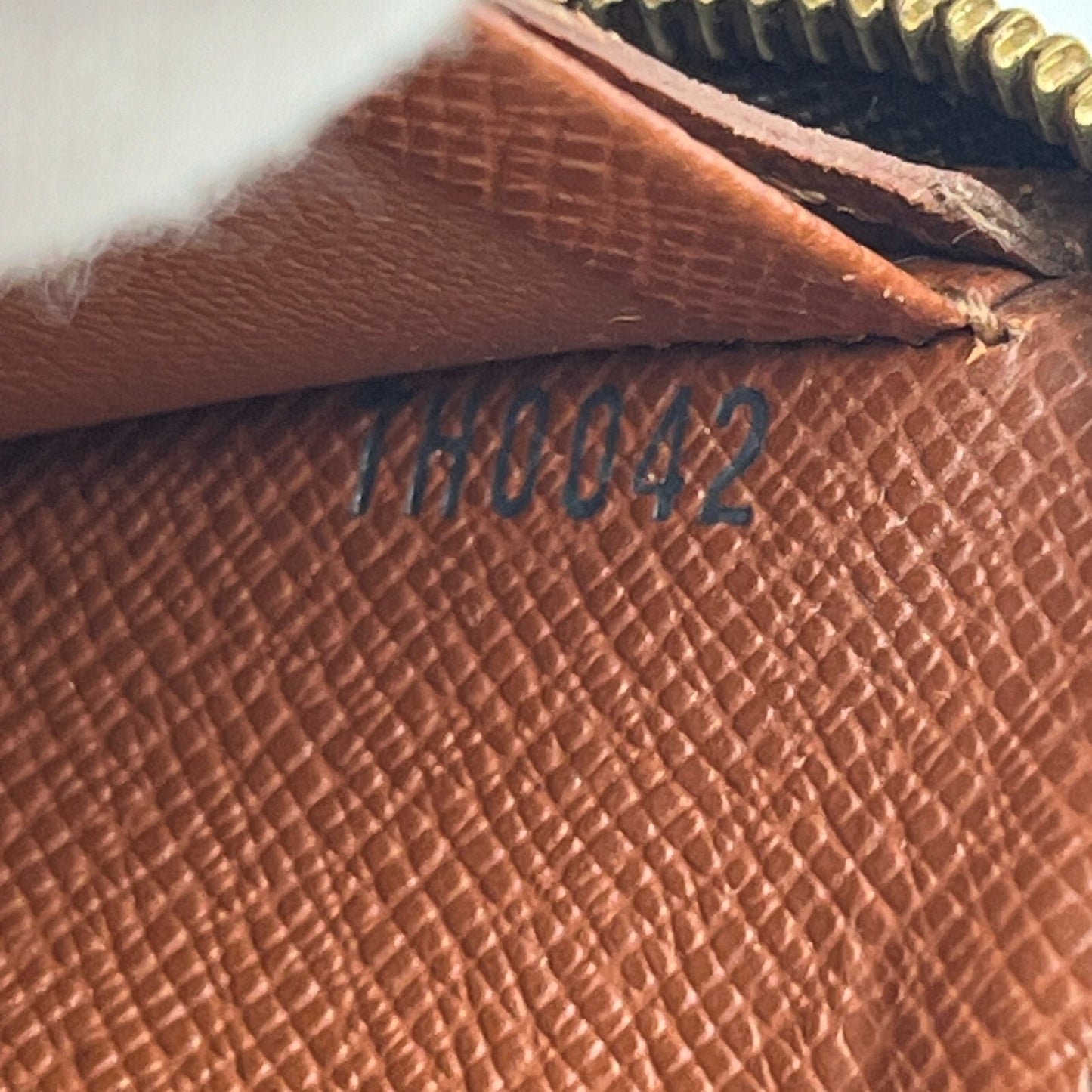 Louis Vuitton Monogram Porte Monnaie Zip Long Wallet