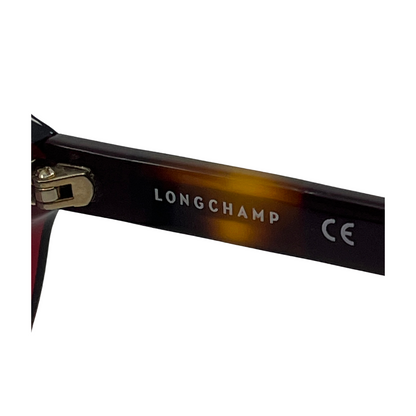 Authentic Longchamp Sunglasses LO679SJ  Red Brown Frame Gradient Lenses