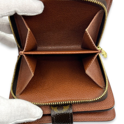 Louis Vuitton Monogram Compact Zip Bifold Wallet