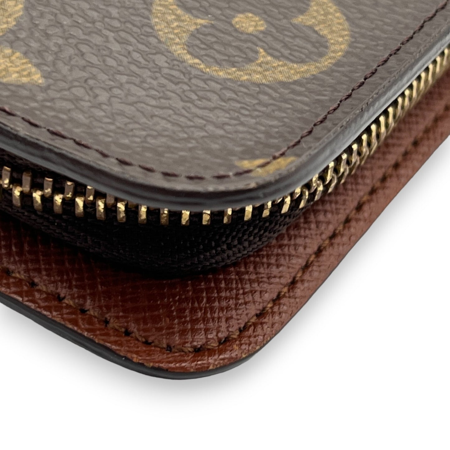 Louis Vuitton Monogram Porte Monnaie Zip Long Wallet