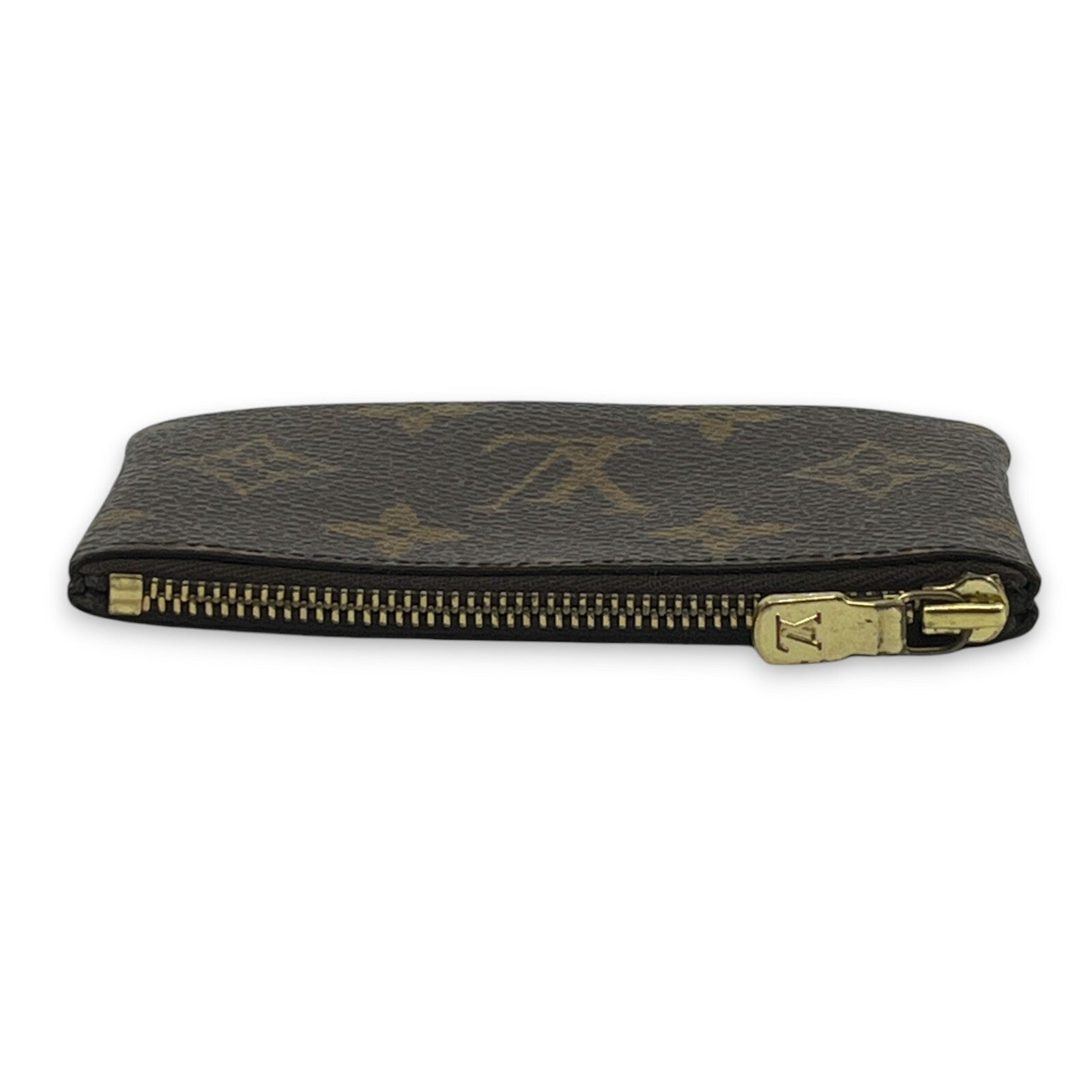 Louis Vuitton Monogram Pochette Cles Coin Purse and Keychain