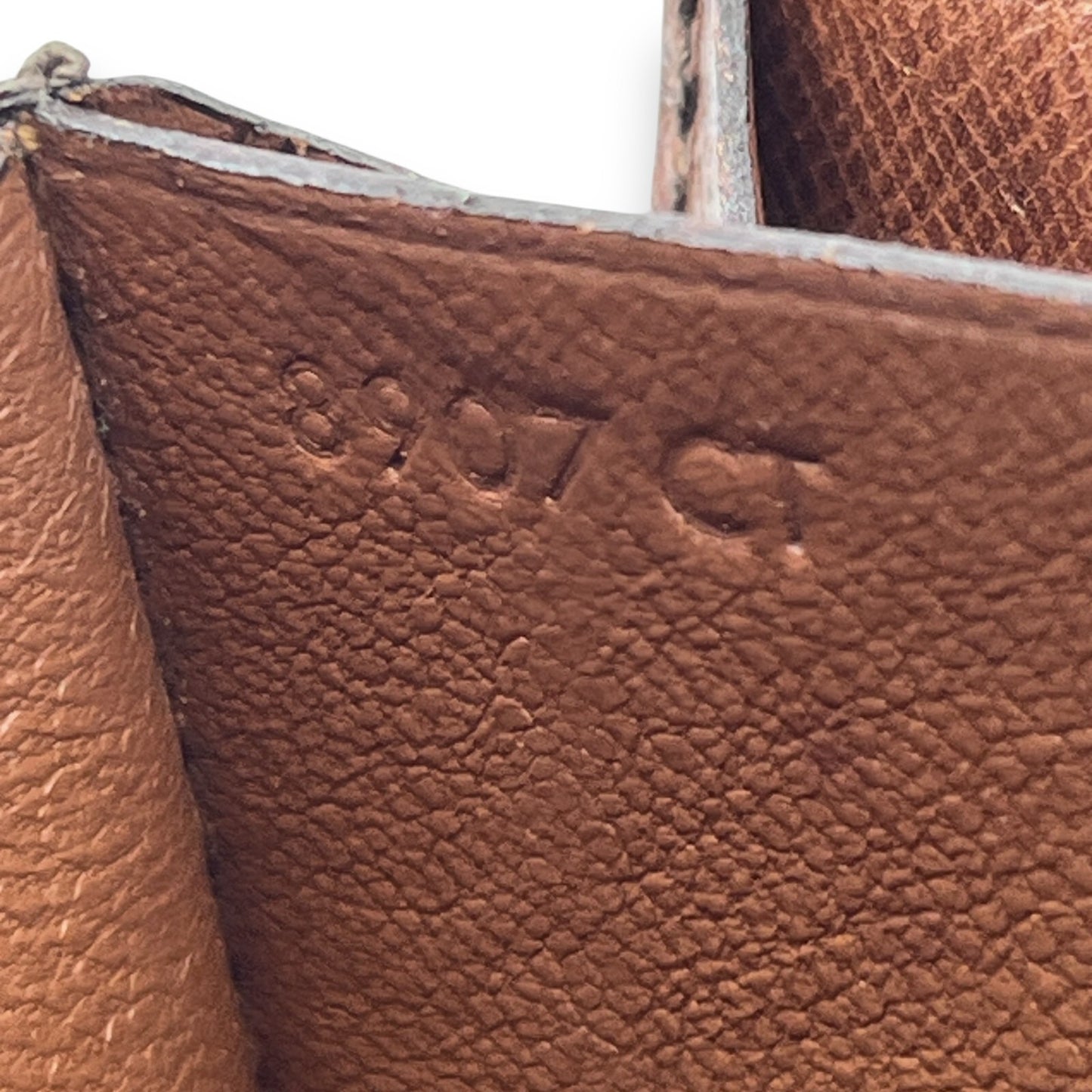 Louis Vuitton Monogram Porte-Monnaie Gousset Coin Purse Brown