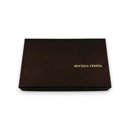 Bottega Veneta Intrecciato Brown Leather Long Wallet w/ Box