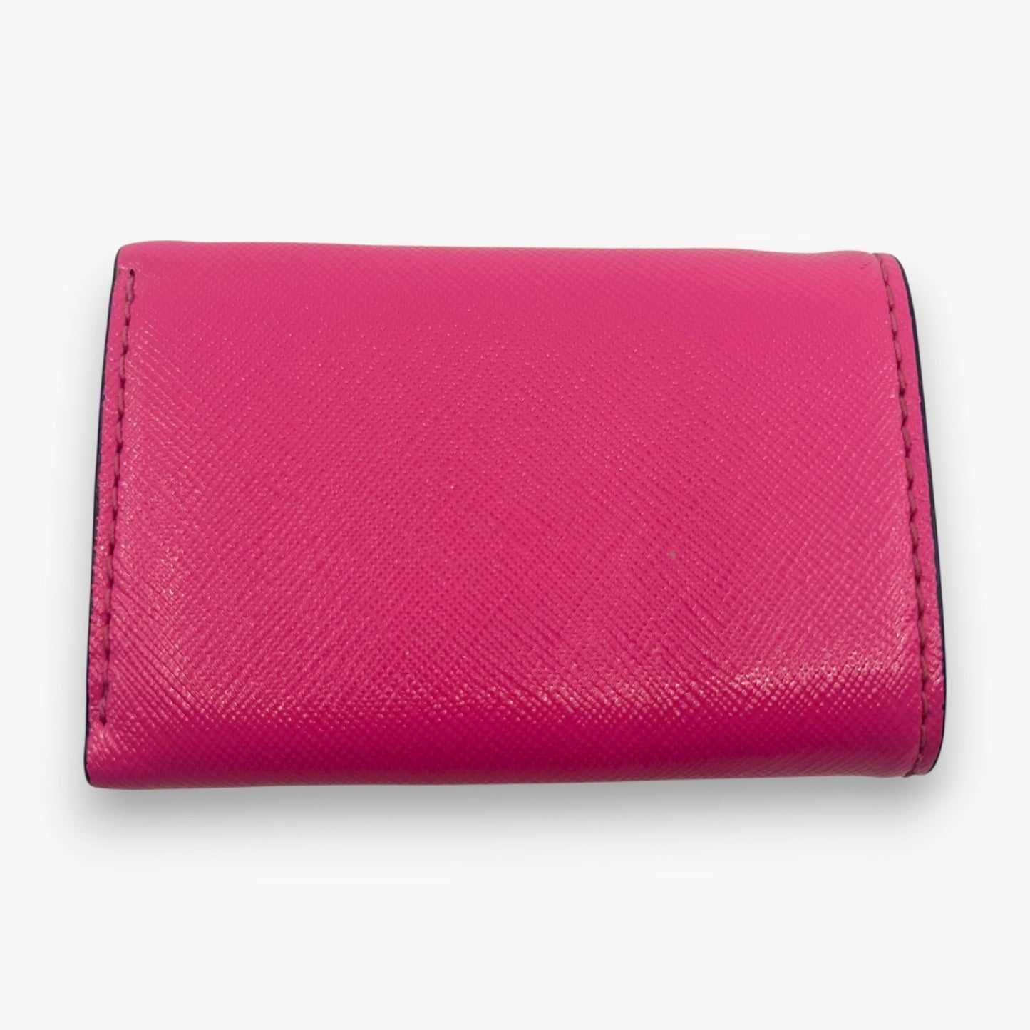 Marc Jacobs Wallet M0013597 Pink Yellow Leather Trifold