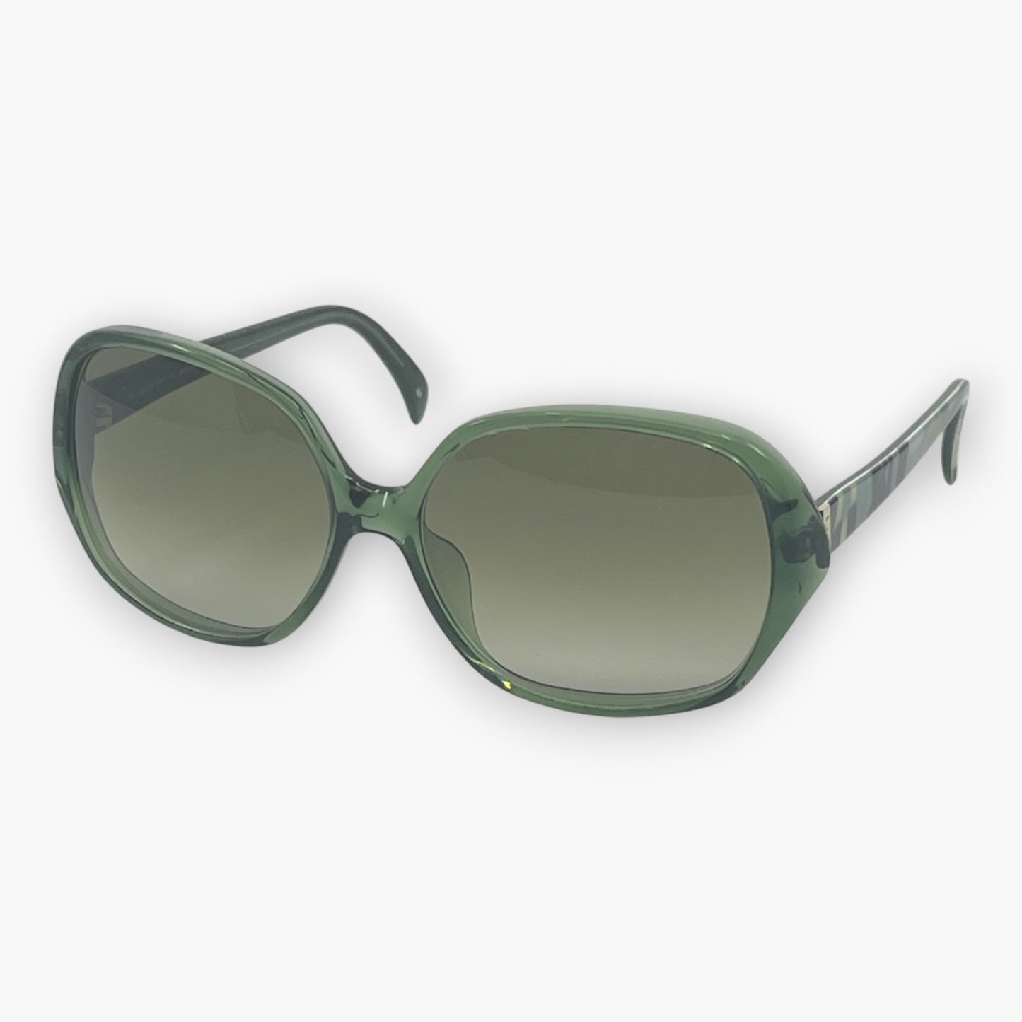 Emilio Pucci Light Gray Sunglasses EP671S Gradient Lenses w/ Case & Box