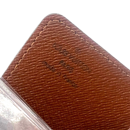 Louis Vuitton Monogram Card Case Wallet Bifold Made in France
