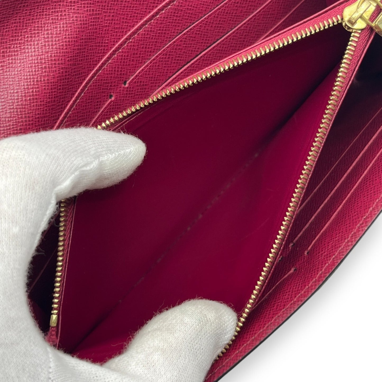 Louis Vuitton Monogram Portefeuille Sarah Long Wallet M62234