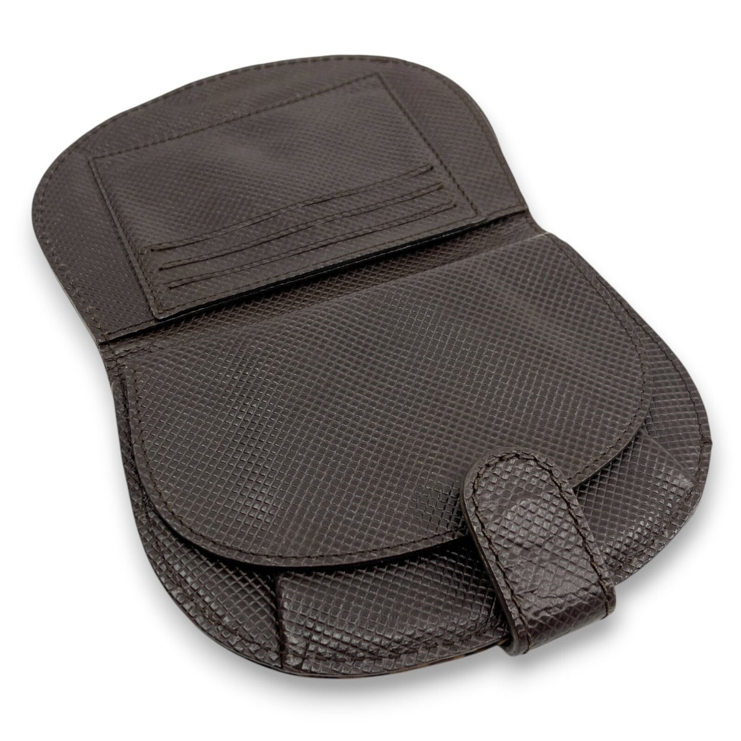 Bottega Veneta Leopard Print Wallet in Brown