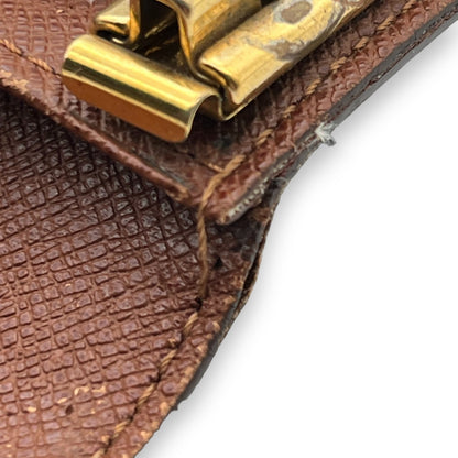 Louis Vuitton Monogram Minlan Multicles 4 Hooks Key Case Brown