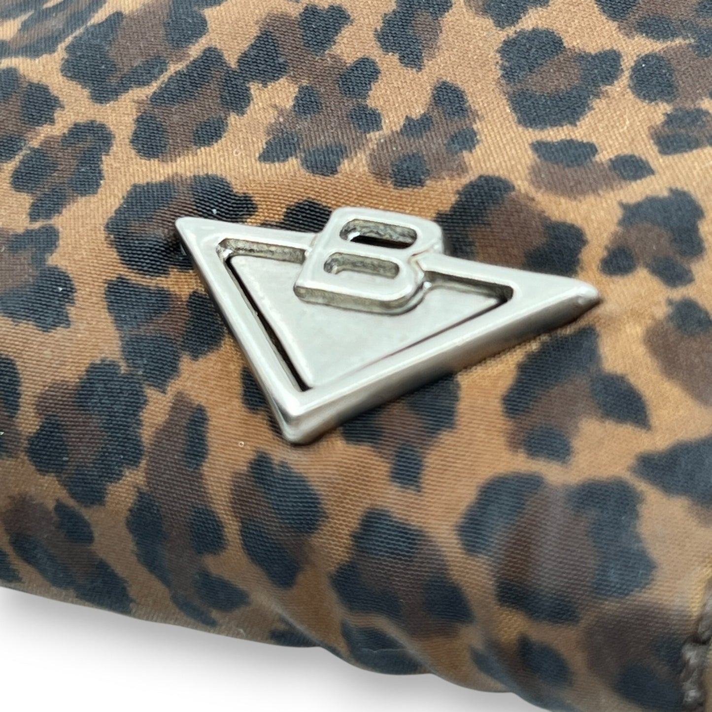 Bottega Veneta Leopard Print Wallet in Brown