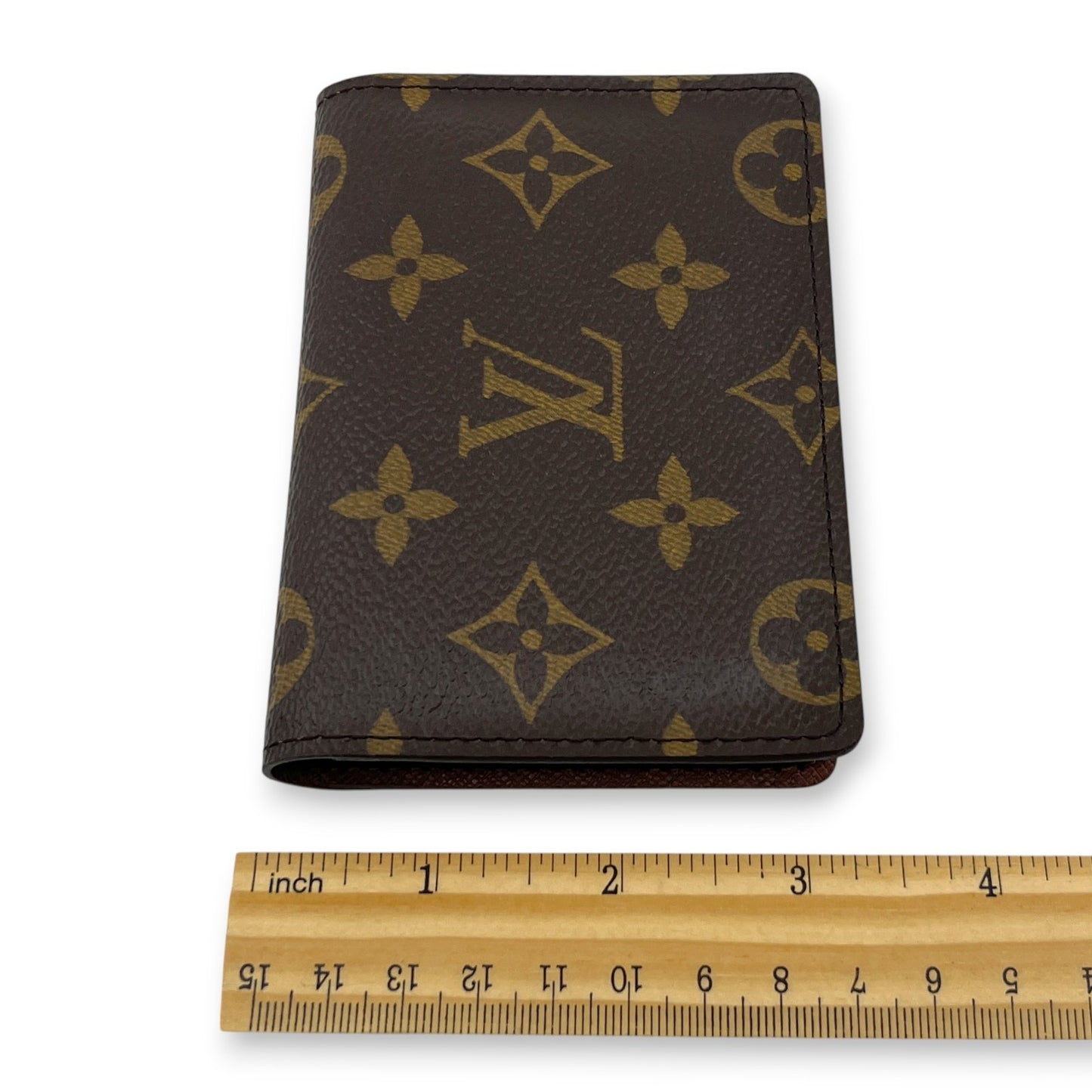 Louis Vuitton Monogram Port 2 Cartes Verticales Card Holder Wallet