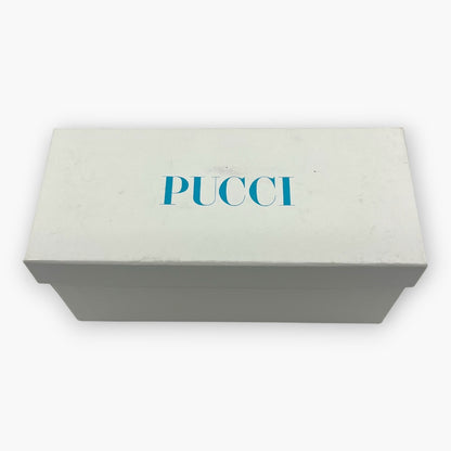 Emilio Pucci Light Gray Sunglasses EP671S Gradient Lenses w/ Case & Box