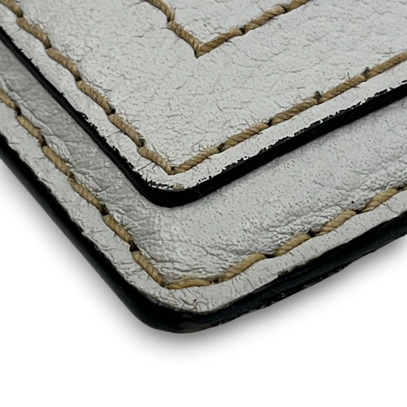 Marc Jacobes Leather Top Zip Coin Purse and Card Case in Gray