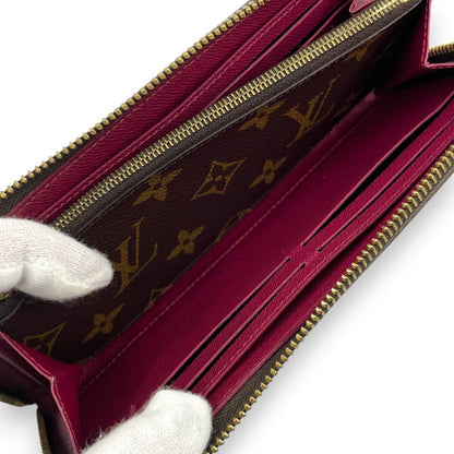 Louis Vuitton Monogram Portefeuille Clemence Zip-Around Wallet