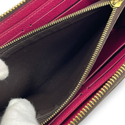 Louis Vuitton Monogram Portefeuille Clemence Zip-Around Wallet