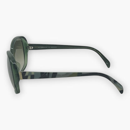 Emilio Pucci Light Gray Sunglasses EP671S Gradient Lenses w/ Case & Box